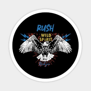 rush wild spirit Magnet